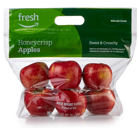 Amazon Fresh Apples, Honeycrisp apples, guinea pig apples